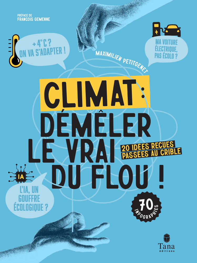 Couverture du livre Climat : démêler le vrai du flou !